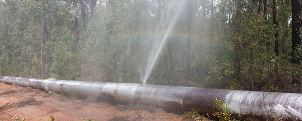pipe burst