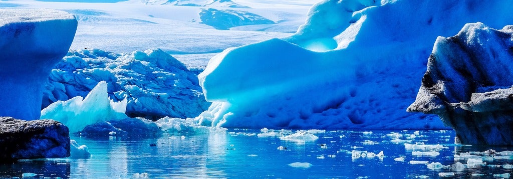 Melting ice