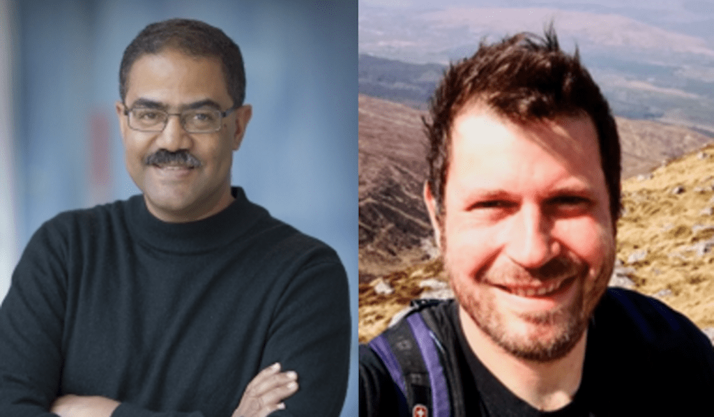 Professors Trevor Charles and Jozef Nissimov