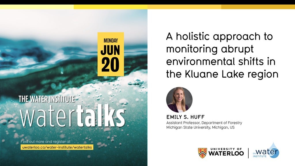 Talk Title: A holistic approach to monitoring abrupt environmental shifts in the Kluane Lake region
