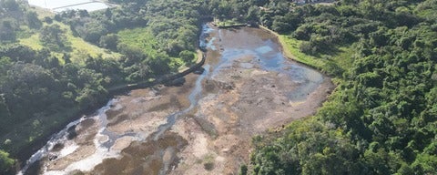 Dry riverbed
