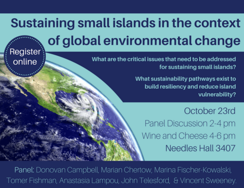 Sustaining small islands in the context of global, environmental change