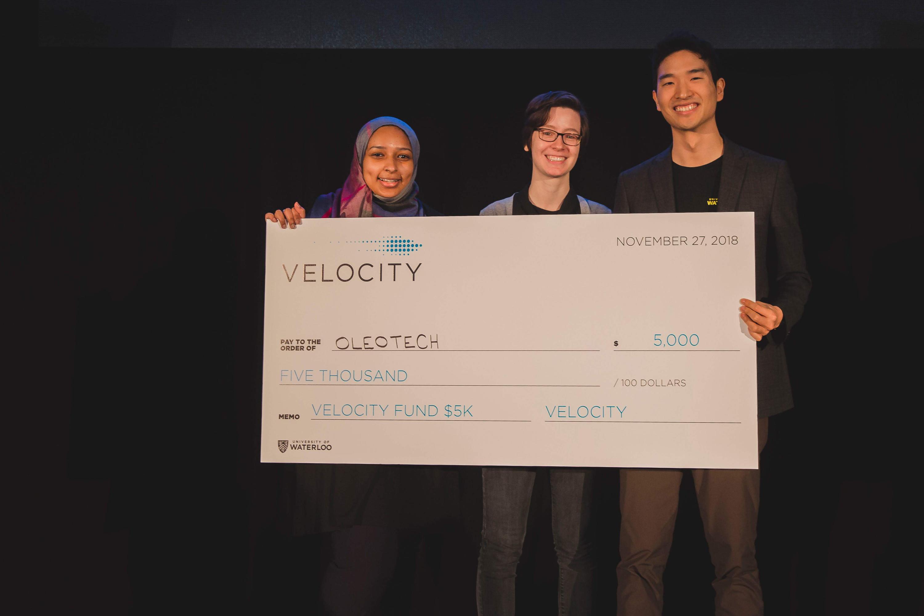 OleoTech at Velocity Fund Final