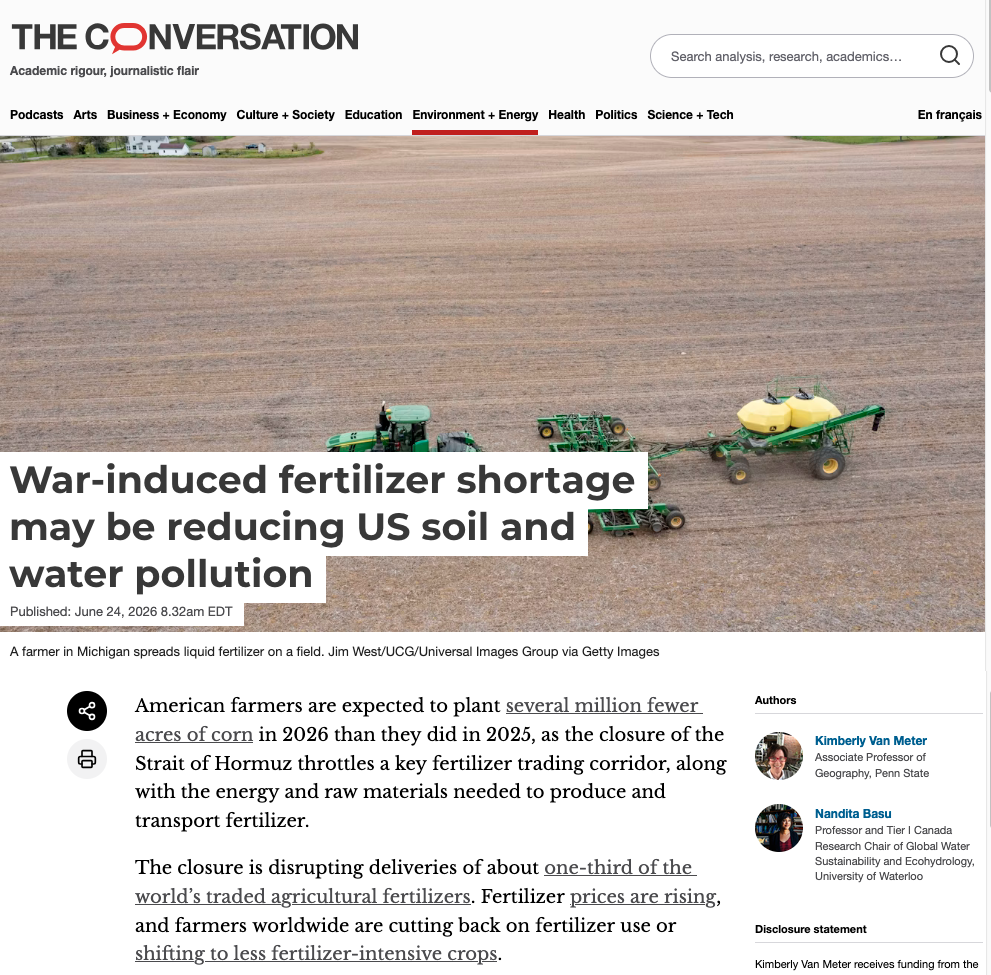 Screenscpture of article