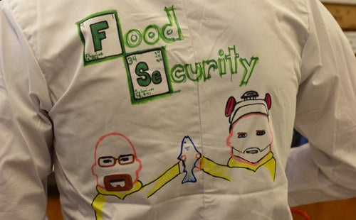 lab coat food security
