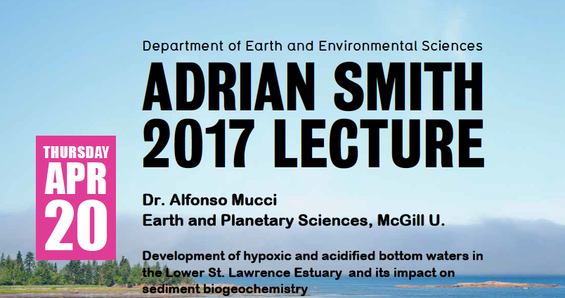 Adrian Smith lecture poster