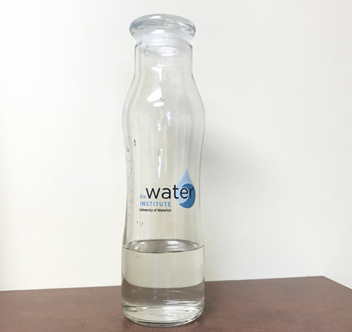 Water Institute water bottle
