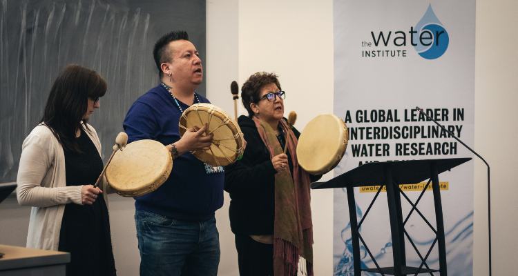 Elder Lila Bruyere and Waterloo's Student Indigenous Association