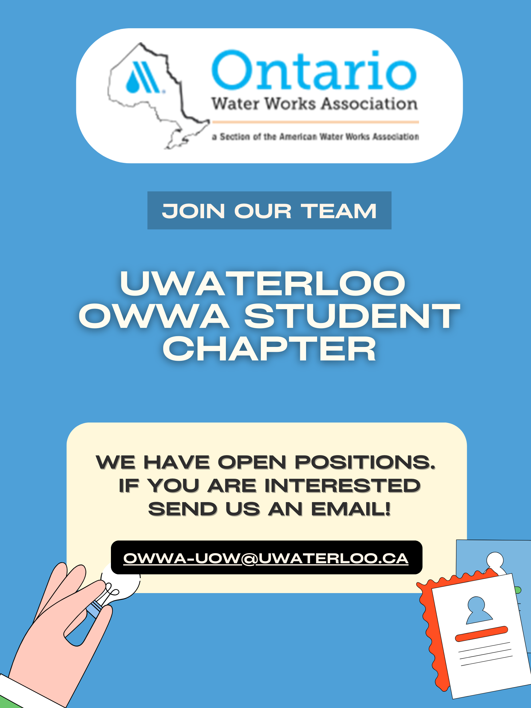 Poster indicating details related to volunteer opportunities