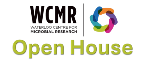 WCMR logo and "Open House" in green font
