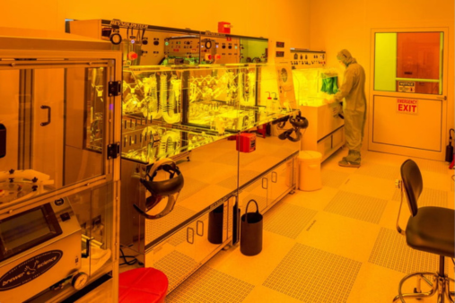 Cleanroom in QNFCF