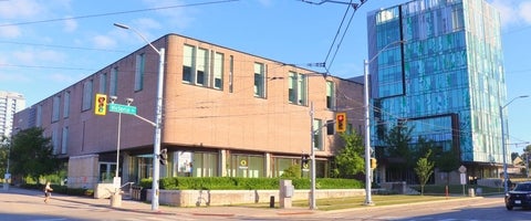Exterior of Kitchener Clinic as seen from Victoria and Charles streets