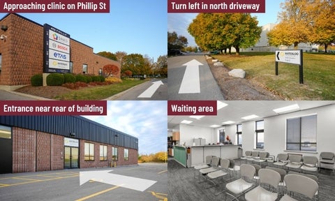 Pictures showing how to approach building