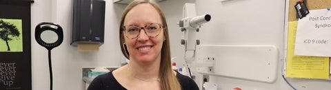 Dr. Kristine Dalton smiling