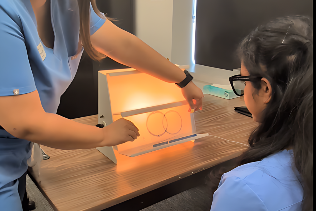 Vision therapy training