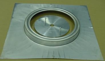 Formed AA5184 Z-Flange (insert shows initial cut-out size)