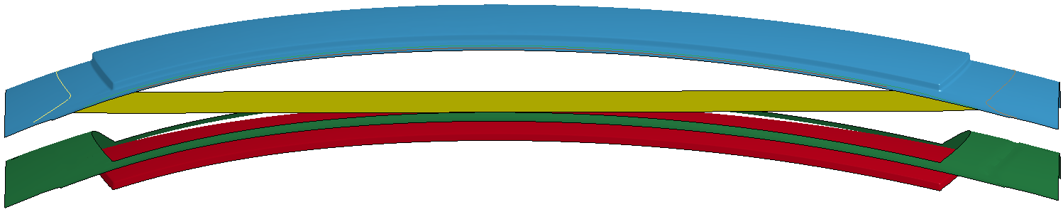 Blank Transfer & Placement on the Binder (Thermal) T = 270°C