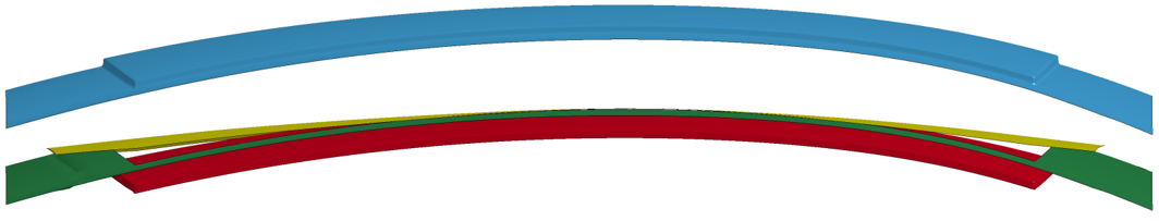 Gravity loading T ≈ 252°C