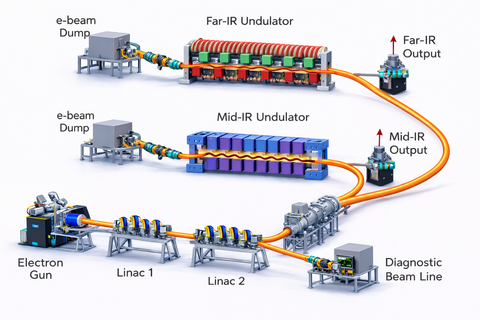 Description of how the WaterFEL laser works.