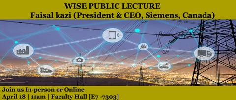 WISE Public Lecture 