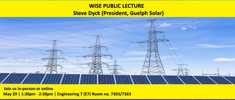 Steve Dyck Public Lecture