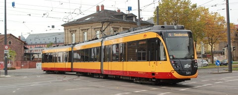 Tram in Karlsruhe, Germany