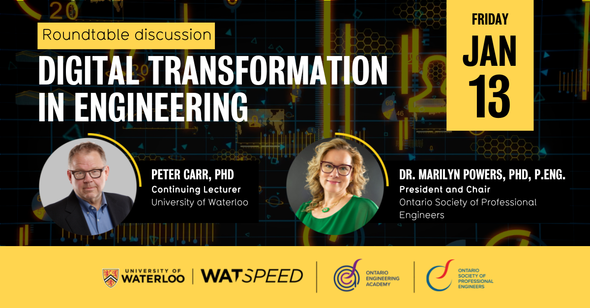 Digital Transformation in engineering - roundtable discussions - Jan 13