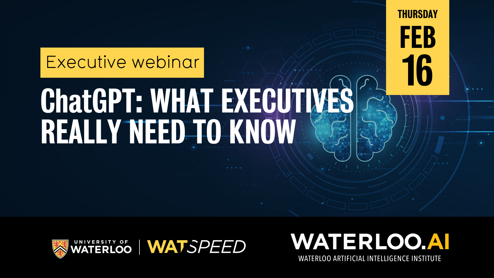 ChatGPT: What executives really need to know | Executive webinar