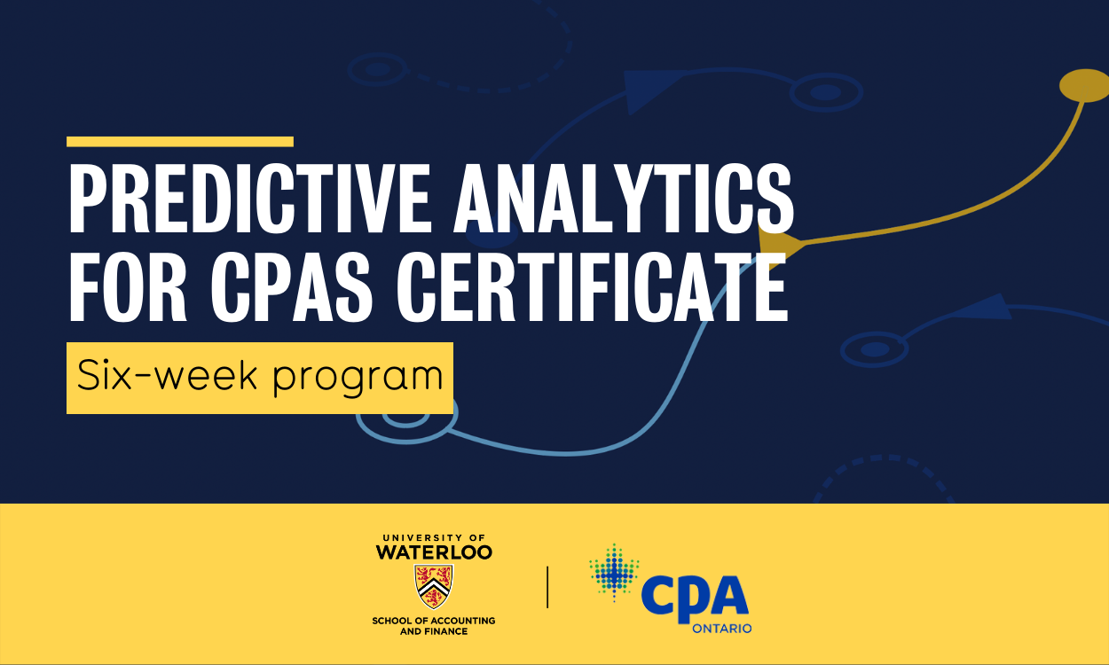 Predictive Analytics for CPAs Certificate Program