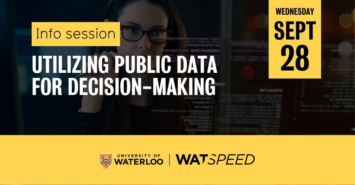Info session: Utilizing public data for decision-making