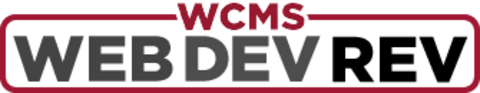 WCMS Web Dev Rev
