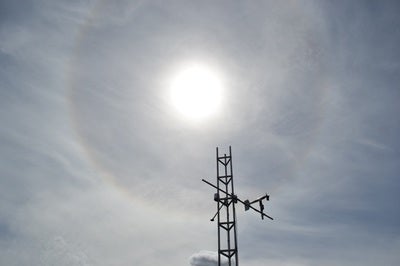  Sundog at Saline Fen weather station