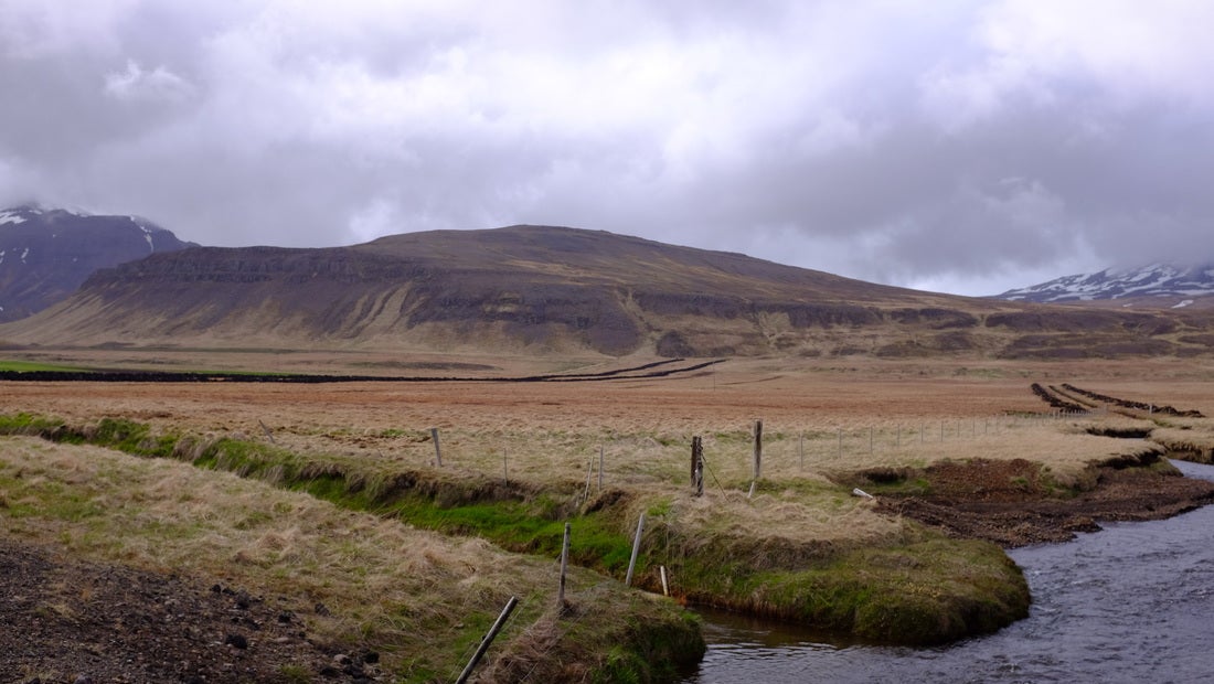  Icelandic peatland drainage ditches