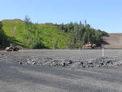  Construction of constructed upland