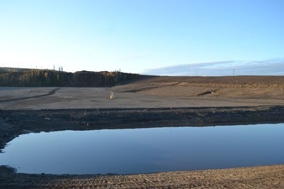  Constructed fen during construction