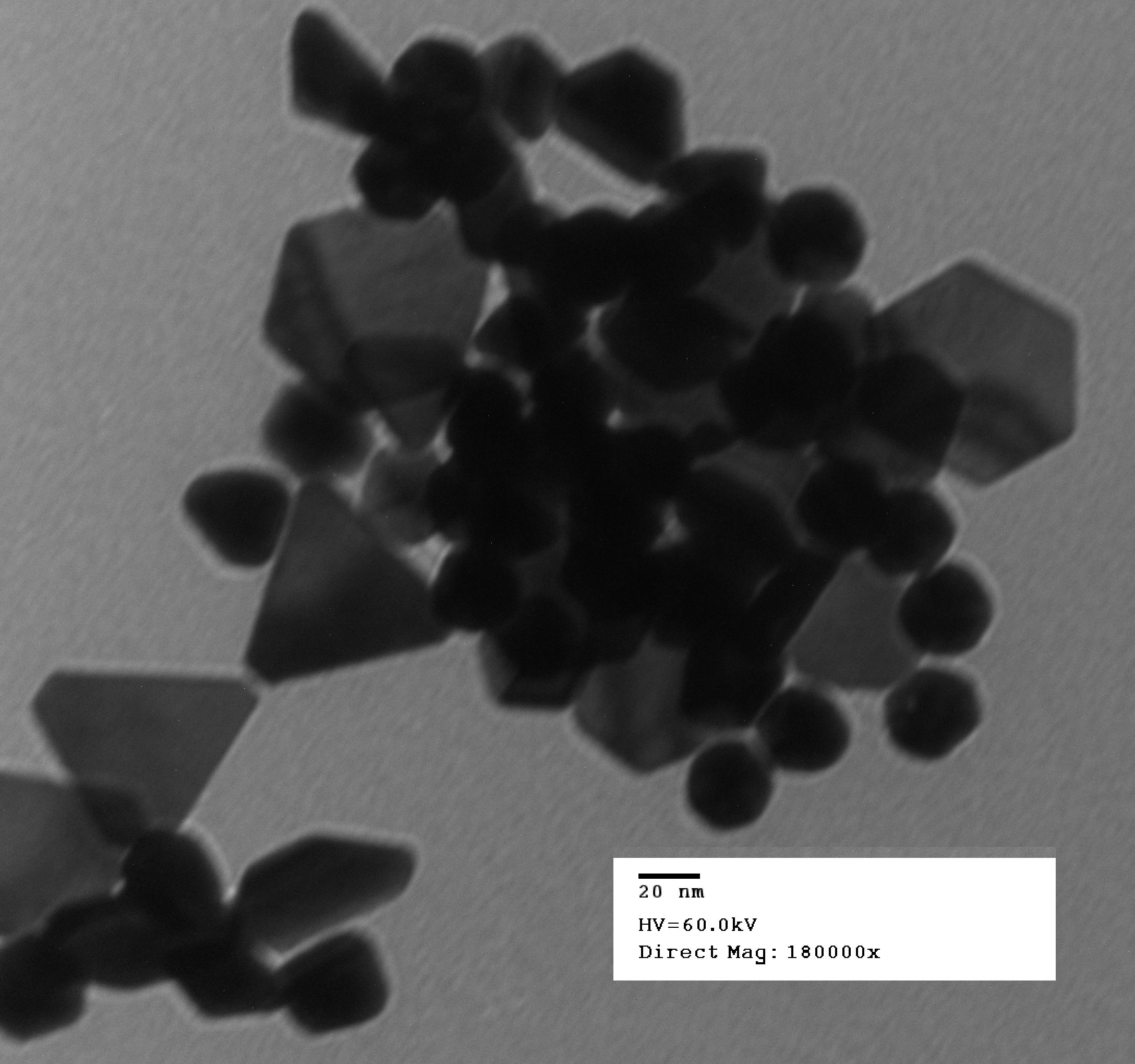 cucurmin loaded gold nanoparticles at 20 nm scale