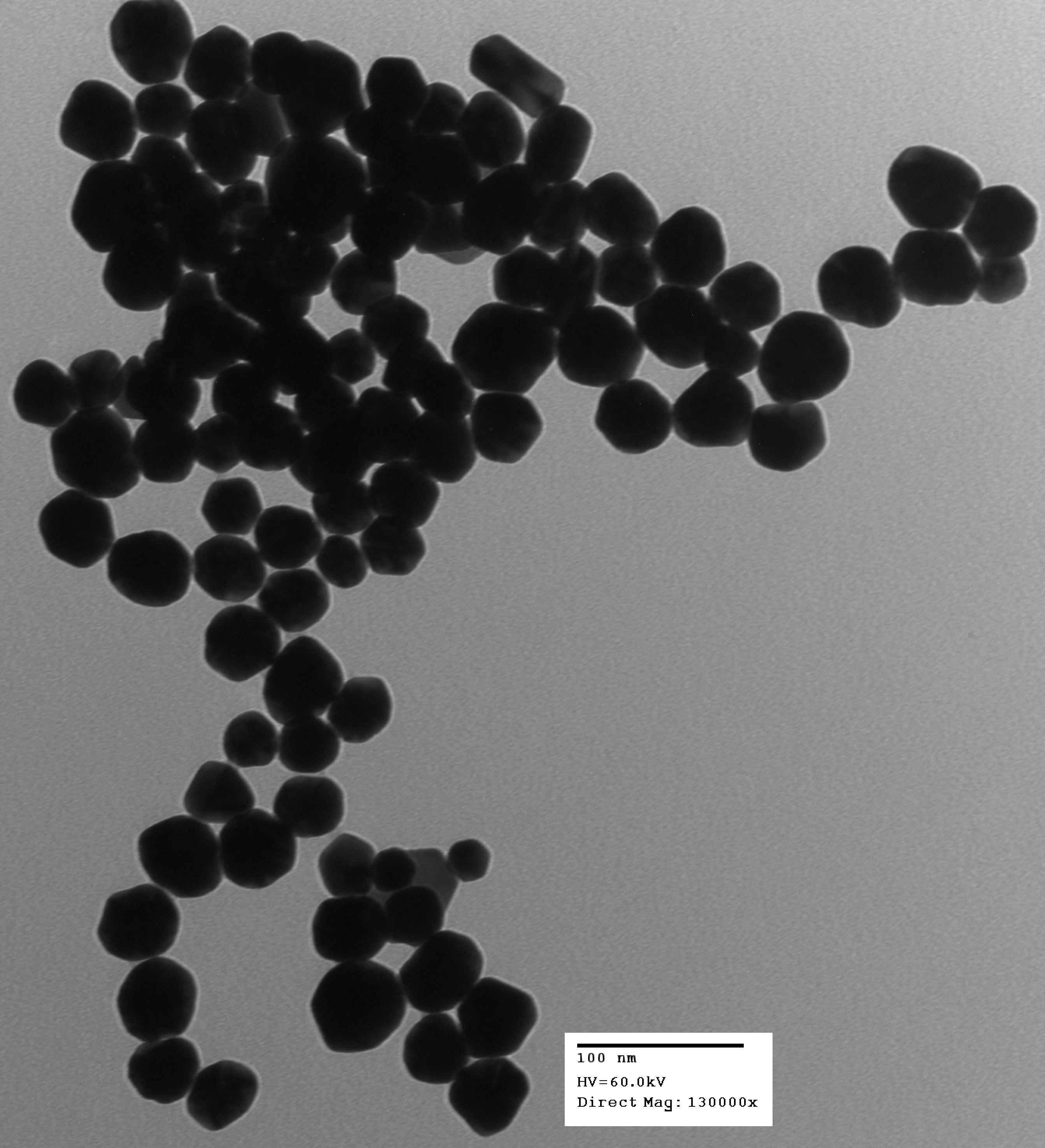 cucurmin loaded gold nanoparticles at 100 nm scale