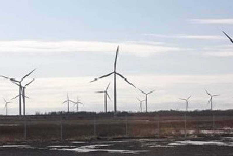 Wolfe Island wind turbines