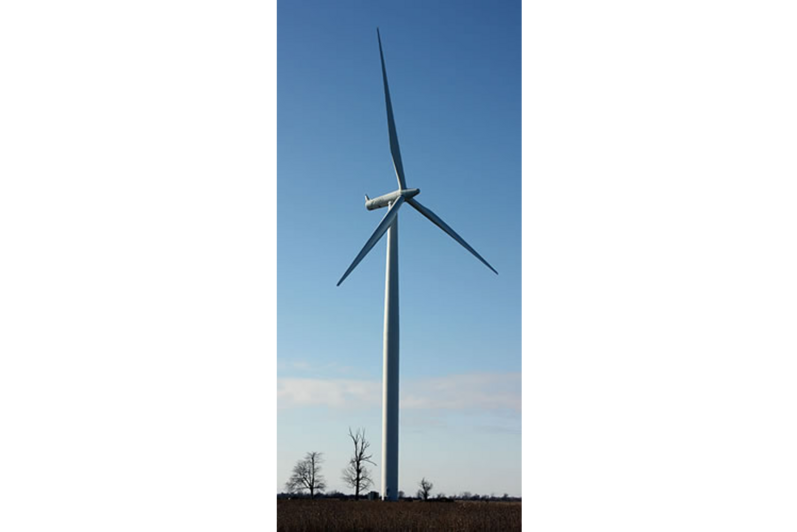 Wolfe Island wind turbine