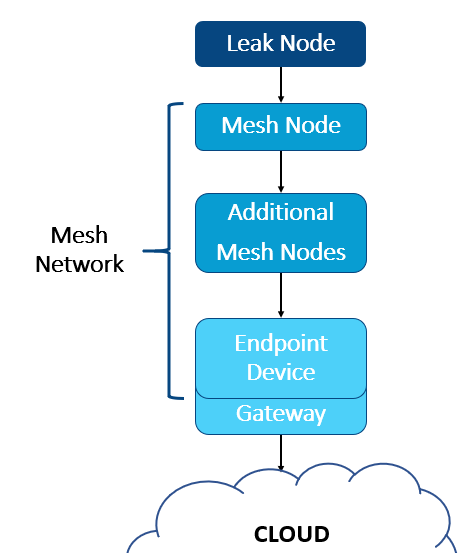 Mesh network software architecture