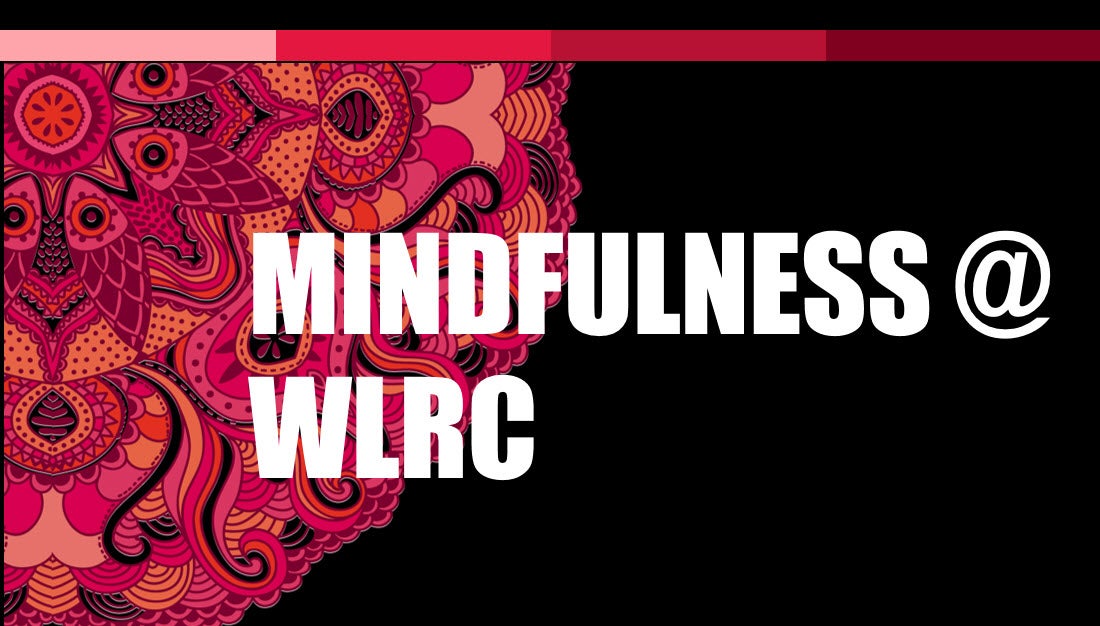 header image for mindfulness at WLRC