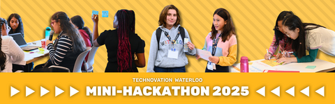 Technovation Waterloo Mini-Hackathon 2025 Banner