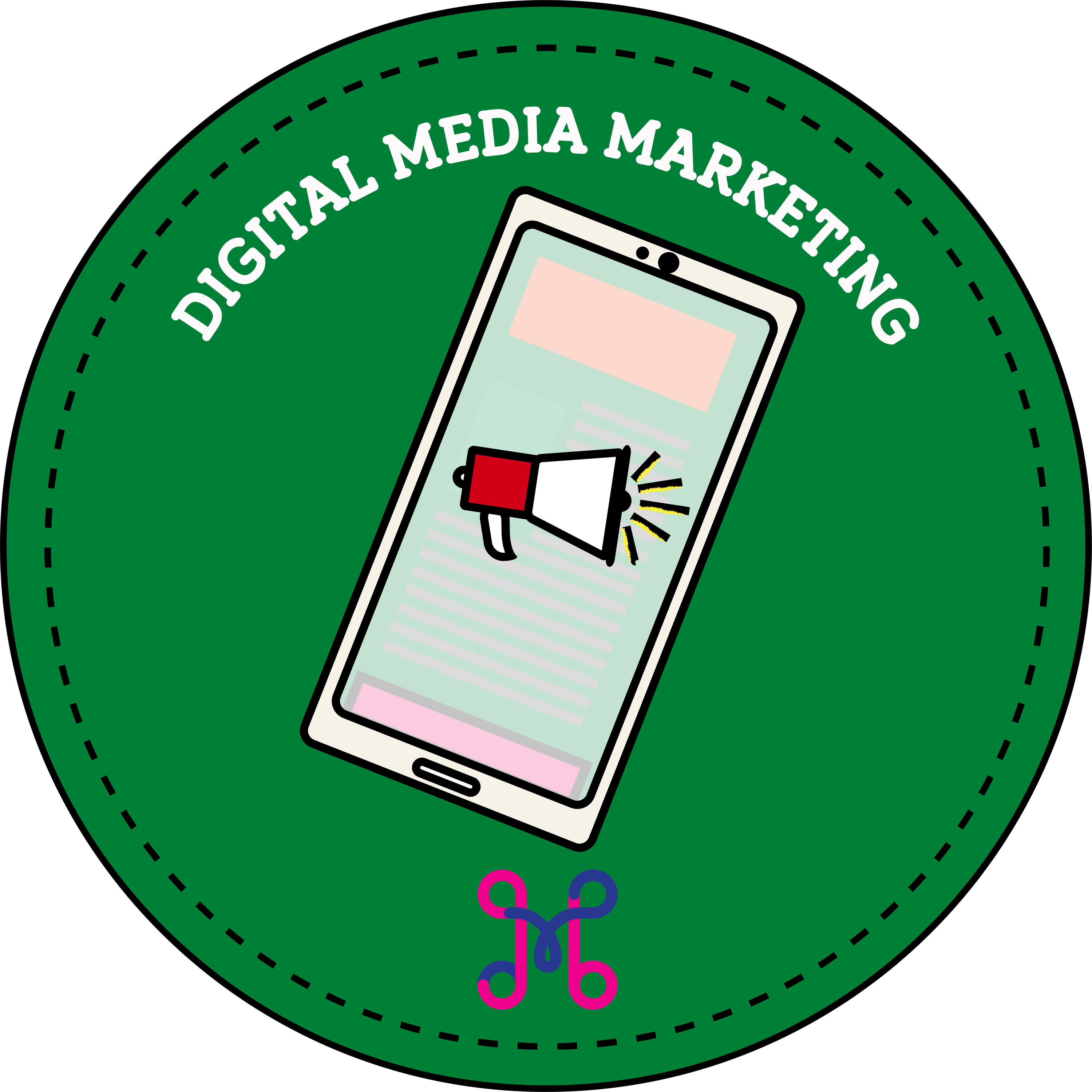 digital media marketing badge
