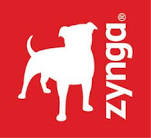 zynga logo with white ouline of dog on left