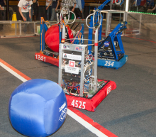 2014 First Robotics Competition; image of robots