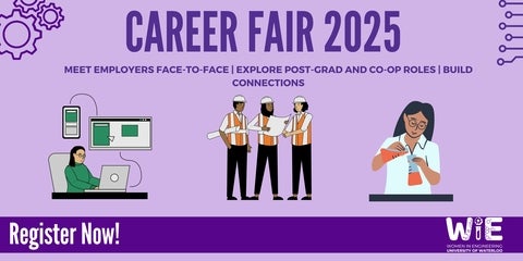 Career fair event poster