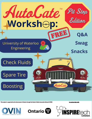 autocate workshop event poster