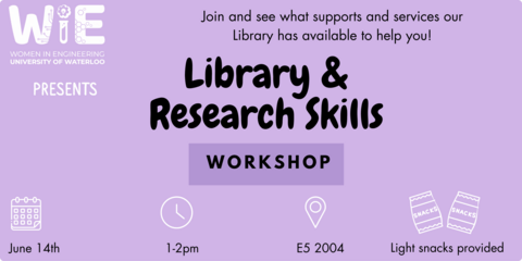 Library and Research Skills Workshop