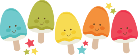 cartoon popsicles