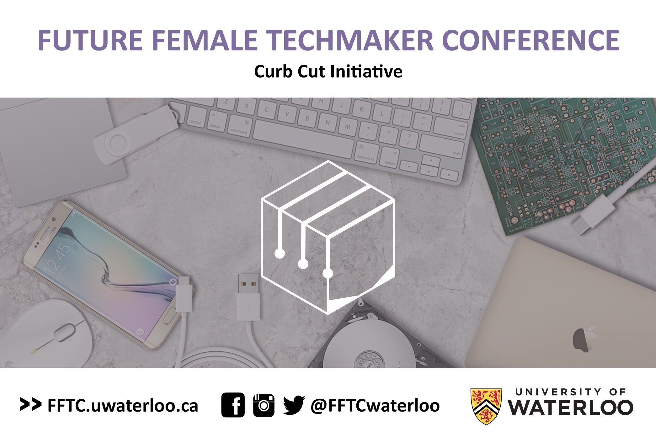 Future Female Techmakers Conference Postcard Front